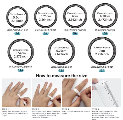Colmi R12 Smart RIng - Guld