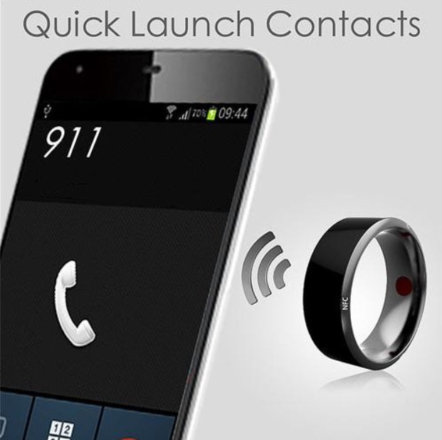 Jakcom R3 Smart Ring, Svart