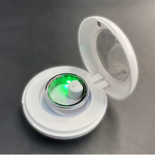 Dixsg Universal Laddare för Smarta Ringar, Vit - 2-pack