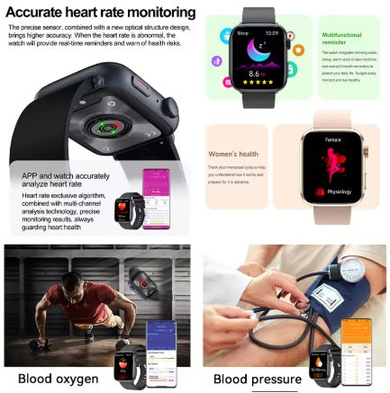 Xiaomi Series 10 Smartwatch - Gold Gehäuse, Gold Armband Stahl glatt