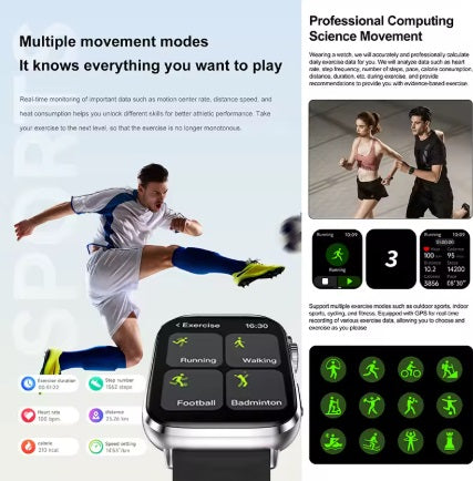 Xiaomi Series 10 Smartwatch - Gold Gehäuse, Gold Armband Stahl glatt