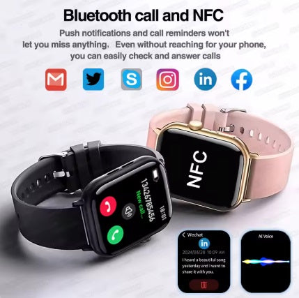 Xiaomi Series 10 Smartwatch - Gold Gehäuse, Gold Armband Stahl glatt