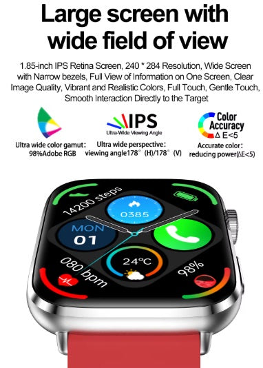 Xiaomi Series 10 Smartwatch - Gold Gehäuse, Gold Armband Stahl glatt