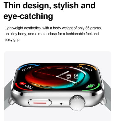 Xiaomi Series 10 Smartwatch - Gold Gehäuse, Gold Armband Stahl glatt