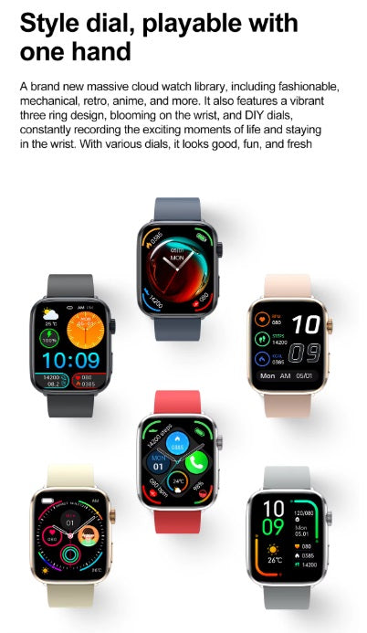 Xiaomi Series 10 Smartwatch - Gold Gehäuse, Gold Armband Stahl glatt