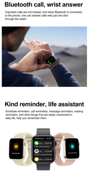 Xiaomi Series 10 Smartwatch - Gold Gehäuse, Gold Armband Stahl glatt