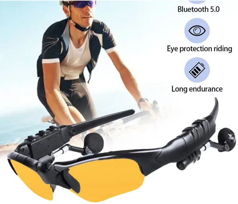 OnePlus AI sportglasögon - Svarta bågar, transparenta linser