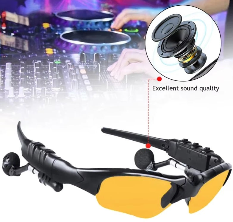 OnePlus AI sportglasögon - Svarta bågar, transparenta linser