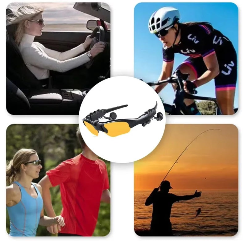 OnePlus AI sportglasögon - Svarta bågar, transparenta linser